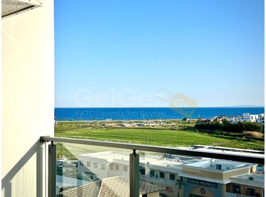 CAESAR RESORT 2.ETAP 7.KAT DENİZ VE HAVUZ MANZARALI FULL EŞYALI KDV TRAFO ÖDENDİ