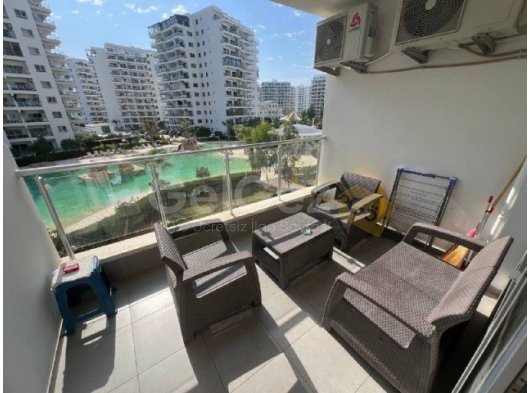 CAESAR RESORT 2.ETAP 1+1 FULL EŞYALI KDV TRAFO ÖDENDİ HAVUZ MANZARALI