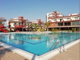 Iskele, LONG BEACH, ROYAL SUN RESIDENCE. TOWNHOUSE 2+1, full furniture. In complex. Pools. Gym. Near to sea, 500 meters