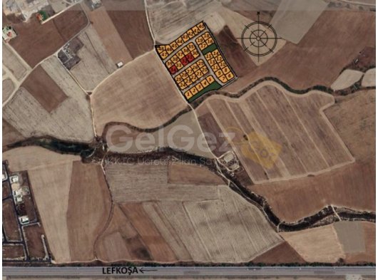 GAZİMAĞUSA MUTLUYAKA BÖLGESİNDE SATIŞA AÇIK ARSALAR