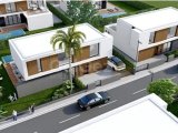 EMERALD villa 3+1, all tax paid, PRIVATE POOL, NEAR TO SEA, SECURITY + CAMERAS, LUXURY COMPLEX, PRIVET GARDEN.
