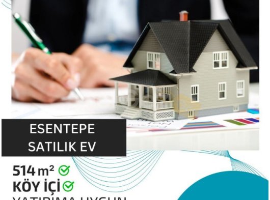 ESENTEPE’DE SATILIK KÖY EVİ