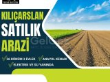 Kılıçaslan/GİRNE' de 36 dönüm 3 evlek, ana yol kenarı, elektrik, su yakınında olan arazi satılıktır. Facebook: Seyland Real Estate +90 0542 880 02 22