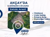 Akçay/GÜZELYURT'ta 5 Dönüm Civarı İmara Açık Arazi
