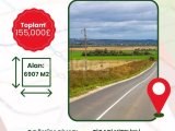 Bostancı-Akçay arasında ana yol kenarı 6907 m2 arazi satılıktır.