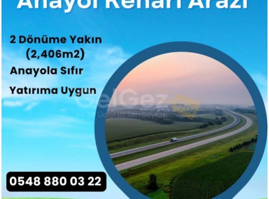 GÜZELYURT BOSTANCI IŞIKLARINDA SATILIK ARAZİ