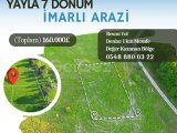 YAYLA’DA SATILIK ARAZİ