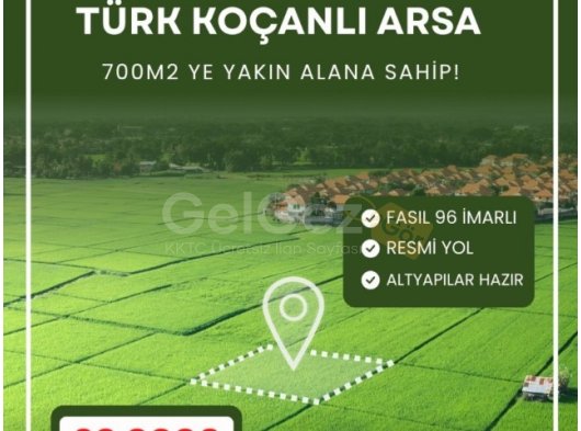 GAZİVEREN'DE SATILIK ARSA. 05488800322