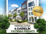 YEDİDALGA'DA SATILIK 4 ADET 2+1 DEN OLUŞAN EV