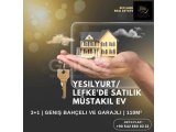 Yeşilyurt/LEFKE'de 3+1 müstakil ev satılıktır. 0542 880 02 22