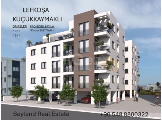 KÜÇÜKKAYMAKLI PROJEDEN SATILIK DAİRELER