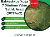 Balıkesir'de 7 Dönüme Yakın Satılık Arazi. 05488800322