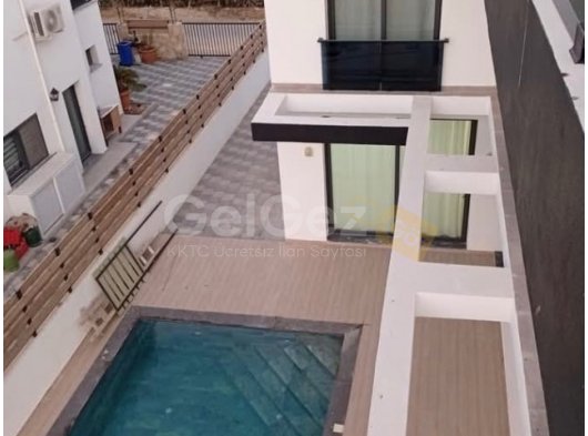 Ozanköy'de Müstakil Havuzlu Lüks Sıfır Bina Full Eşyalı 3+1 Kiralık Villa