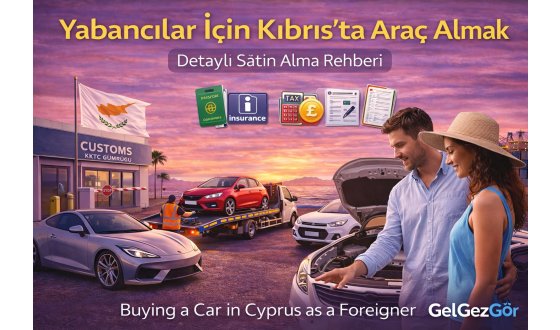 Yabancılar İçin Kıbrıs’ta Araç Almak – Bilmeniz Gereken Her Şey (Güncel Rehber)