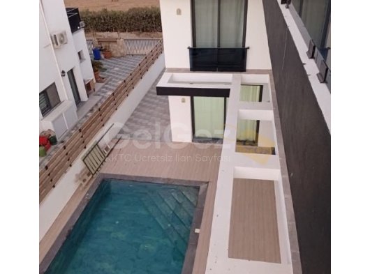 Ozanköy’de Müstakil Havuzlu Sıfır Bina 4+1 Eşyalı Satılık Villa