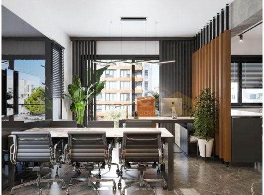 GİRNE MERKEZDE SATILIK YÜKSEK KİRA GETİRİLİ OFİSLER