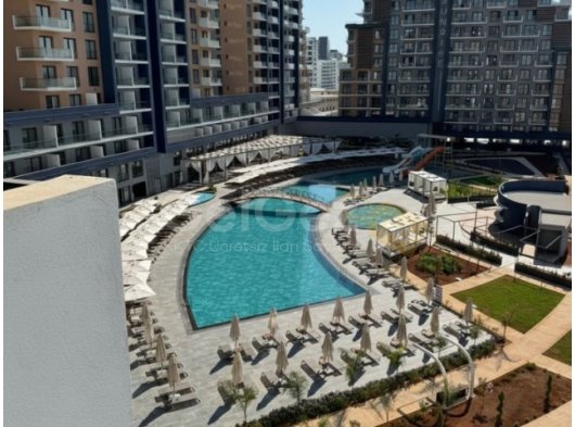 Tam donanımlı site içerisinde, 1 yatak odalı, tamamen eşyalı daire.