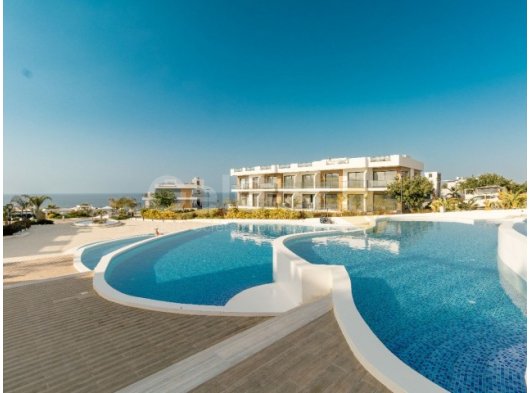 Girne, Esentepe'de - Caesar Cliff'de Full Eşyalı Lüks Deniz Manzaralı Stüdyo Daire