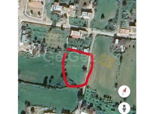 Dipkarpaz köyünde alt yapısı hazır satılık arsa