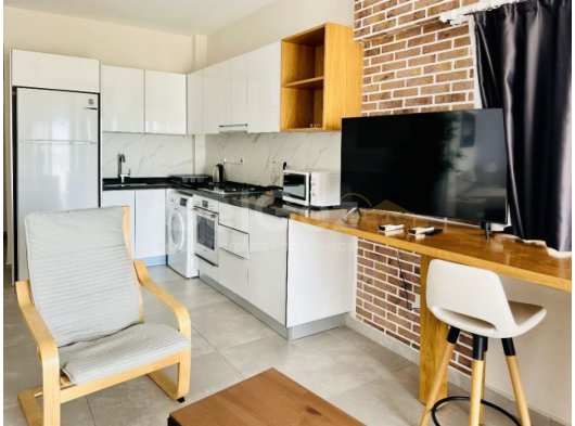 İskele, Boğaz - Caesar Blue' da Terra Binasında Full Eşyalı Deniz Manzaralı 1+1 Daire!