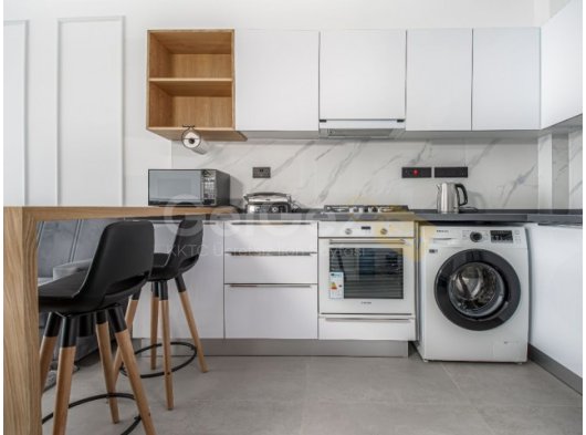 İskele, Boğaz - Caesar Blue' da Full Eşyalı Deniz manzaralı Stüdyo Daire!