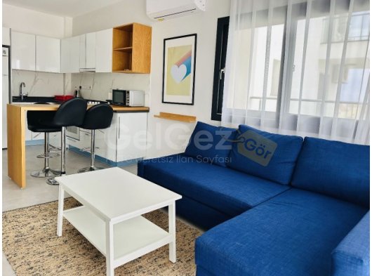 Caesar Blue' da Full Eşyalı Deniz Manzaralı 1+1 Daire! (Acente Ücreti ve Aidat Yok)