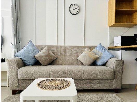 İskele, Boğaz - Caesar Blue' da Full Eşyalı Deniz Manzaralı Stüdyo Daire! (Acente Ücreti ve Aidat Yok)