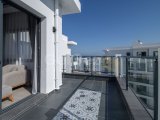 İskele, Long Beach’te - Caesar Resort & SPA'da 2 Odalı Full Eşyalı Deniz Manzaralı Penthouse