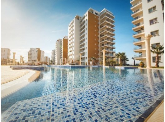 İskele, Long Beach’te - Caesar Resort & SPA'da 2 Odalı Full Eşyalı Deniz Manzaralı Penthouse