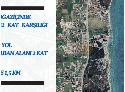 "Yeniboğaziçinde İnşaata Uygun: Kat Karşılığı Satılık Arazi Fırsatı!"