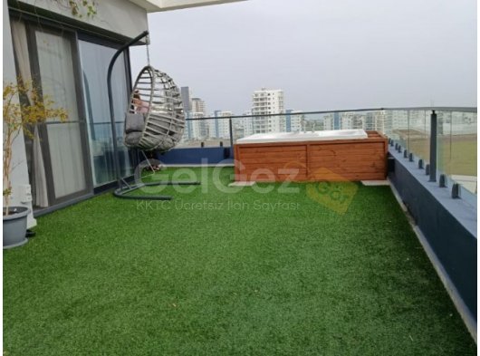 2+1 daire, full eşyalı, KDV, TRAFO ödenmiş, 50 m² balkonlu, jakuzili, deniz manzaralı, Riverside projesinde