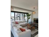 Girne Merkez'de Residence'da Satılık Deniz Manzaralı Full Eşyalı Lüks 2+1 Daire