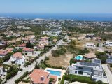 Girne Bellapais'te 2 Villa Yapımına Uygun Full Deniz Manzaralı 1535 m2 Satılık Arsa