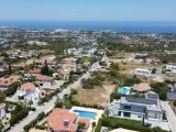 Girne Bellapais'te 2 Villa Yapımına Uygun Full Deniz Manzaralı 1535 m2 Satılık Arsa