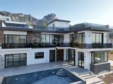 Girne Zeytinlik'te Çevreyoluna Yakın Türk Koçanlı Ultra Lüks 4+1 Satılık Sıfır Villa