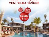 İskele Bahçeler'de Satılık 3+1 108 Ay Vadeli Satılık Villalar.