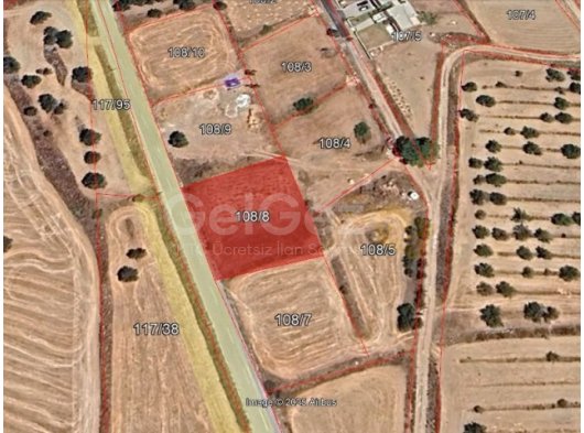 Gazimağusa Serdarlı Ergenekon Bölgesinde Asfalt Yola Sıfır İmarlı Türk Koçanlı Satılık 1177 m2 Arsa(Tek yetkili)