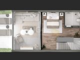 Yeni Nesil Akıllı Yaşam: E-VOLVE Projesi Studyo Penthouse, 1+1 LOFT 2 Banyo