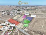 GAZİMAĞUSA MUTLUYAKA  PARSELİZASYONU  TAMAMLANMIŞ İNŞAATA HAZIR  605 M² ARSALAR