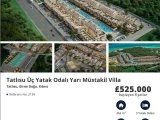 Tatlısu’da Stüdyo, 1+1, 2+1, Villalar | Deniz Konseptli Lüks Yaşam & Uzun Vade Ödeme