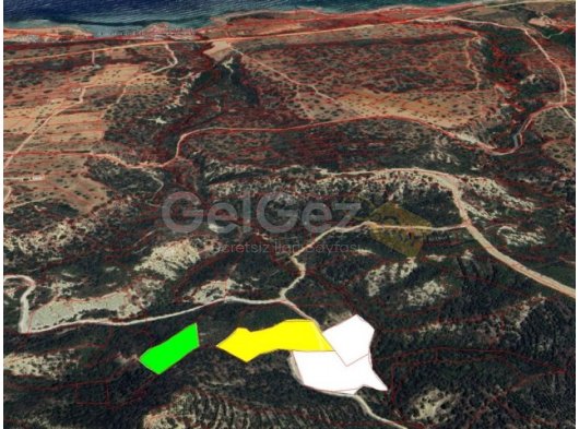 TATLISU’DA DENİZ MANZARALI KUYU İZNİ ALINMIŞ 15 DÖNÜM TARLA