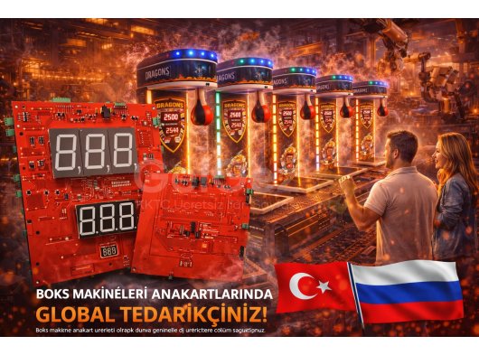 Boks Makinesi Kontrol Kartı Toptan Satışı - Boxing Machine Control Board Wholesale