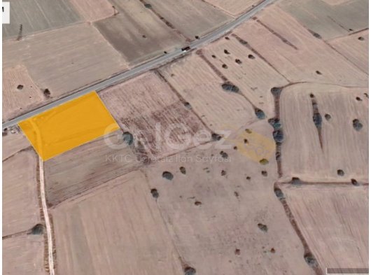 İSKELE KARPAZ ANA YOLUNA CEPHELİ BAFRA BÖLGESİNDE 3 DÖNÜM YATIRMLIK ARAZİ TAMAMI 95000STG