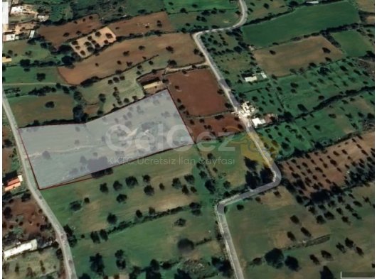 İSKELE SİPAHİ KÖYÜNDE SİTE YAPIMINA UYGUN DENİZ MANZARALI 8 DÖNÜM ARAZİ