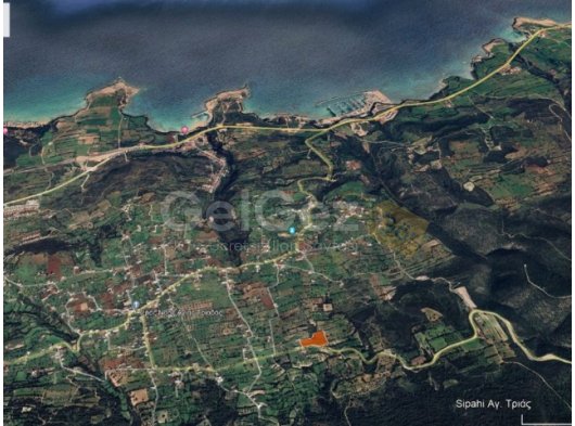 SİPAHİ KÖYÜNDE DENİZ MANZARALI 7 DÖNÜM ARAZİ