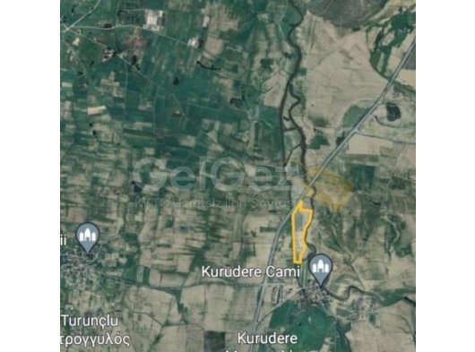 GAZİMAĞUSA LEFKOŞA YOLUNDA FASIL 96 İMARLI 67 DÖNÜM ARSA