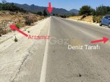 TATLISU BÖLGESİNDE SATILIK DENİZ MANZARALI ANAYOLA SIFIR İMARLI ARSA
