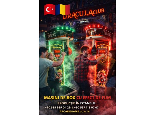 Aparate de Box Arcade cu Efect de Fum – O Soluție Profitabilă pentru Afaceri