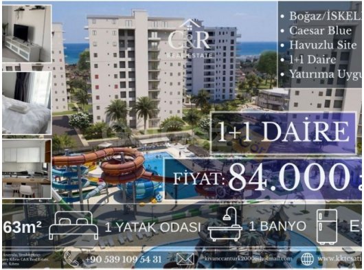 Caesar Blue’da 1+1 | Devir & Vergiler Dahil Sadece 84.000 £