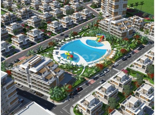 Royal Sun Elite'te Ful Lüx Eşyalı Oturuma Hazır 1+1 Penthouse